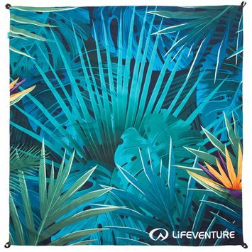 LIFEVENTURE Picnic Blanket; tropical
