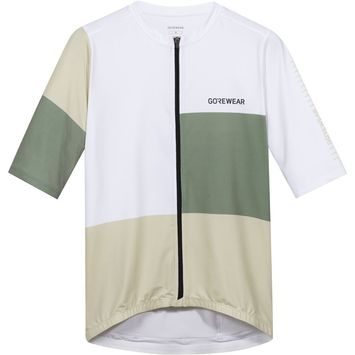 GORE SWIFTRIDE Block Jersey Mens white/slate green