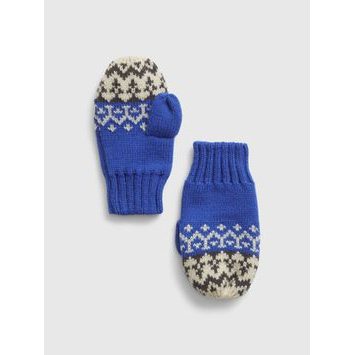 GAP 513064-00 Dětské rukavice palčáky Modrá