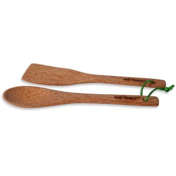 TATONKA COOKING SPOON SET, brown