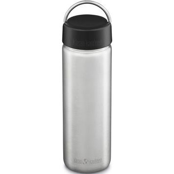 KLEAN KANTEEN Wide w/Wide Loop Cap - brushed stainless 800 ml