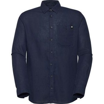 MAMMUT Alvra Summer Longsleeve Shirt Men marine