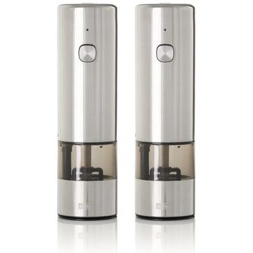 ADHOC i.Mill, dobíjecí na USB-C, nerez/akryl, 17 cm