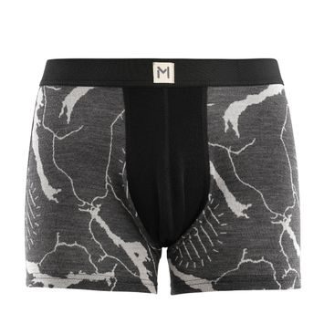 ACLIMA Lars Monsen boxer M's, Jet Black/Femunden Dark
