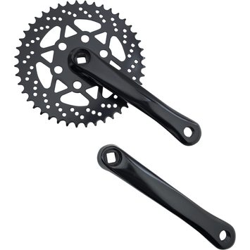 TREK Straight 8 170 mm, 44 zubů, černá