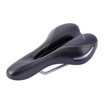 CONTEC Saddle Elliptic+ MTB/Sport Unisex blk/silv