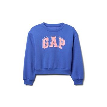 GAP Dětská oversize mikina s logem Tmavě modrá