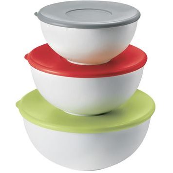 GUZZINI Set of 3 Everywhere bowls with lids