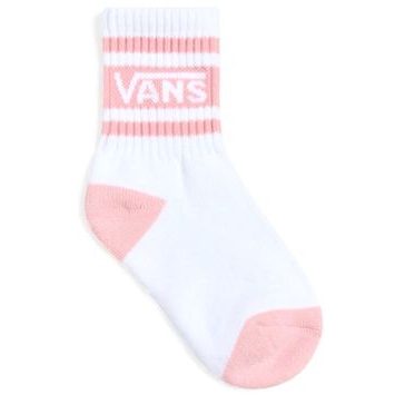 VANS VANS DROP V CREW (2-4YRS, 1PK) POWDER PINK
