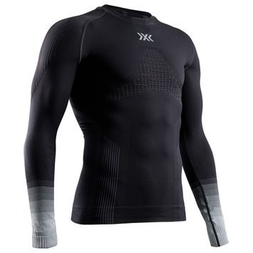 X-BIONIC INVENT GRAPHICS SHIRT LS MEN X BLACK/DARK GREY