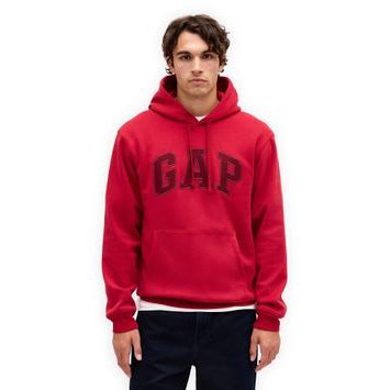 GAP 715036-75 Mikina VintageSoft Unisex Červená