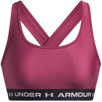 UNDER ARMOUR Crossback Mid Bra-RED/PURP