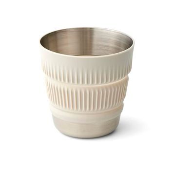 SEA TO SUMMIT Detour Stainless Steel Collapsible Mug, Moonstruck Grey