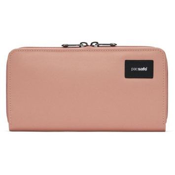 PACSAFE RFIDSAFE CONTINENTAL WALLET rose