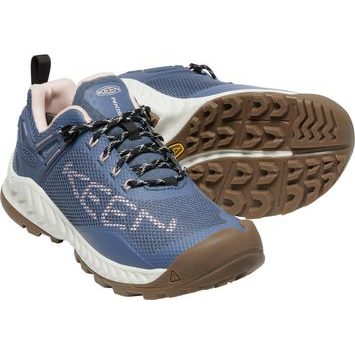 KEEN NXIS EVO WP WOMEN, vintage indigo/peachy keen