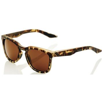 100% HUDSON - Soft Tact Havana - Bronze Lens