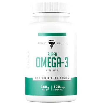TREC NUTRITION Super OMEGA-3 - 120 kapslí