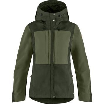 FJÄLLRÄVEN Keb Jacket W Deep Forest-Laurel Green