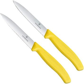 VICTORINOX 6.7796.L8B SwissClassic paring knife,10cm,1 yelo