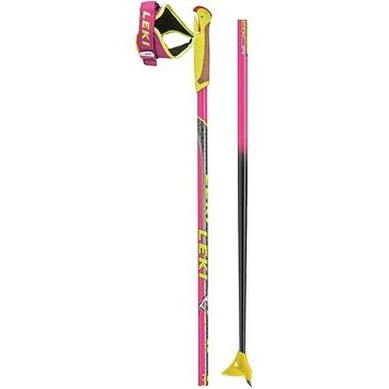 LEKI HRC Junior, neonpink-neonyellow-darkanthracite