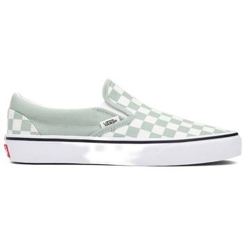 VANS Classic Slip-On COLOR THEORY CHECKERBOARD Gray Olive