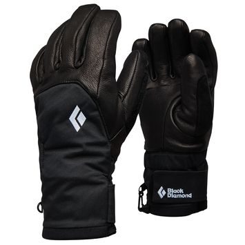 BLACK DIAMOND W LEGEND GLOVES Black-Black