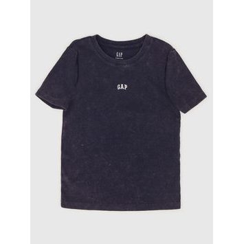 GAP 637782-09 Crop tričko s logem Americana Černá