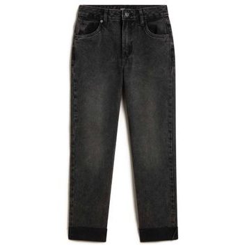 VANS Annabelle Straight Leg Pant Stonewash Black