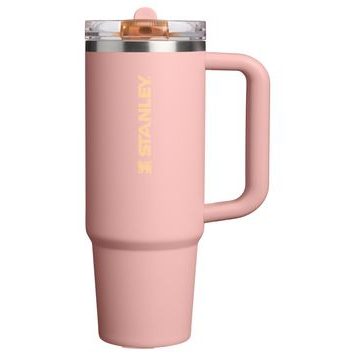 STANLEY Quencher ProTour Flip Straw Tumbler 890 ml Peach Rose