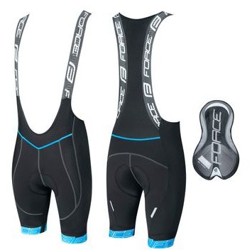 FORCE FAME se šráky a vložkou, černo-modré