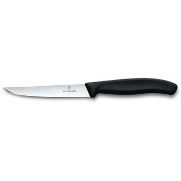 VICTORINOX Swiss Classic, steak knife, 11cm, straight, black