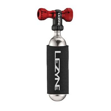 LEZYNE CONTROL DRIVE CO2 RED/HI-GLOSS + 16g bombička