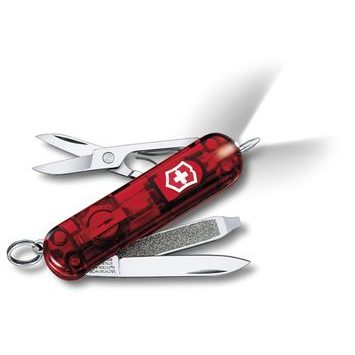 VICTORINOX SIGNATURE LITE červený transparentní