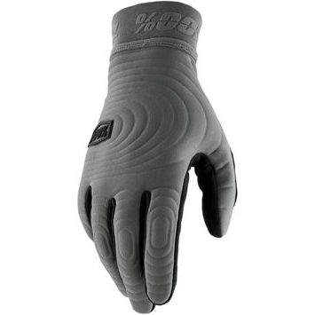 100% BRISKER XTREME Gloves Charcoal