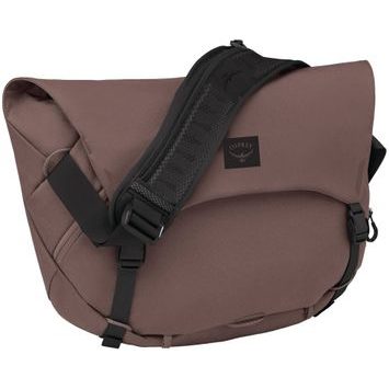 OSPREY METRON 18 MESSENGER, magma brown/goby orange