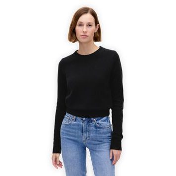 GAP 820718-01 Svetr CashSoft Černá