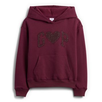 GAP 839160-00 Dětská mikina s logem Červená
