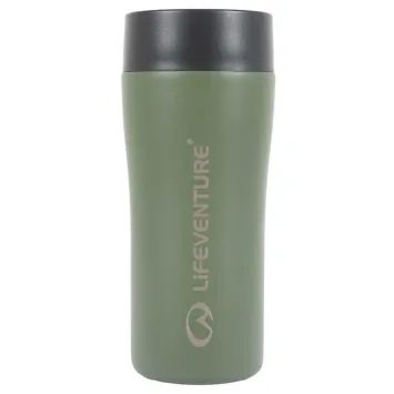 LIFEVENTURE One Touch Thermal Mug 350 ml khaki