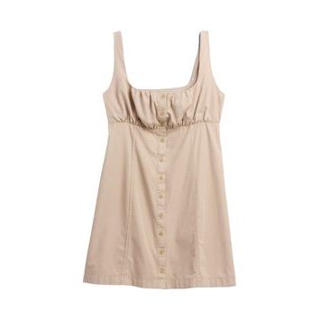 GAP Mini šaty Twill Béžová