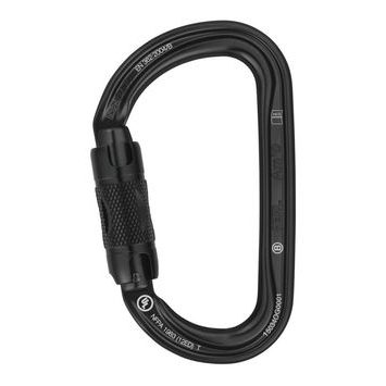 PETZL AMD TWIST LOCK ČERNÁ