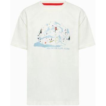 MAMMUT Base T-Shirt Climbing Kids white