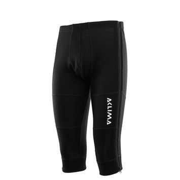 ACLIMA WarmWool 3/4 summit longs Man Jet, Black
