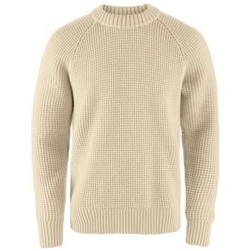 FJÄLLRÄVEN Övik Waffle Knit M Light Beige