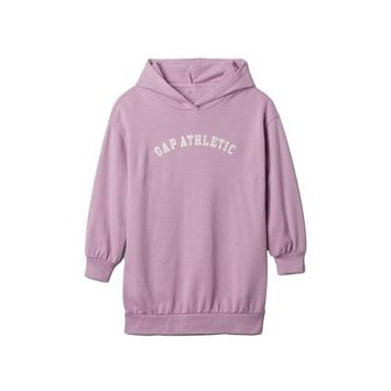GAP Dětské mikinové šaty Gap Athletic Fialová