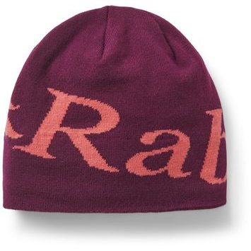 RAB Logo Beanie mulberry/hibiscus