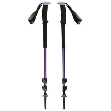 BLACK DIAMOND TRAIL TREKKING POLES 100 - 140 cm, Soft Lilac