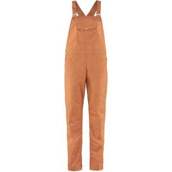 FJÄLLRÄVEN Vardag Dungaree Trousers W Desert Brown