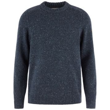 FJÄLLRÄVEN Övik Neps Knit Sweater M Dark Navy