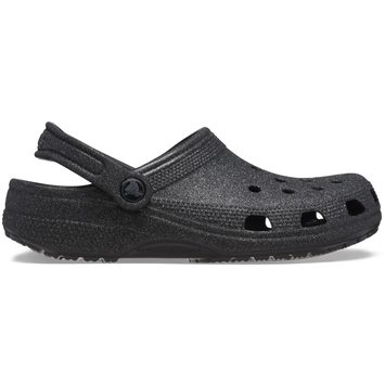 CROCS Classic Glitter Clog Black Glitter