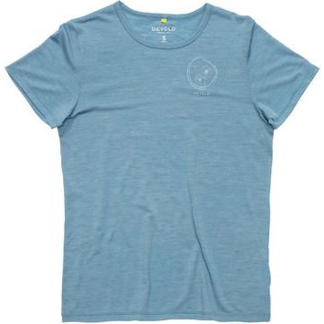 DEVOLD Active "Spring" Tee Wmn Skyblue